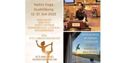 Yogakurs - Nalini Yoga Ausbildung 12.-21. Juli 2023