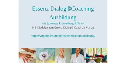 Yogakurs - Bayern - Essenz Dialog®Coaching Ausbildung-eine mediale Coachingasubildung